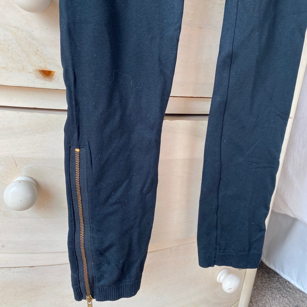 Spandex Leggings with Zipper